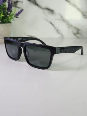 SPY HELM Polarized Sunglasses. Black Frame